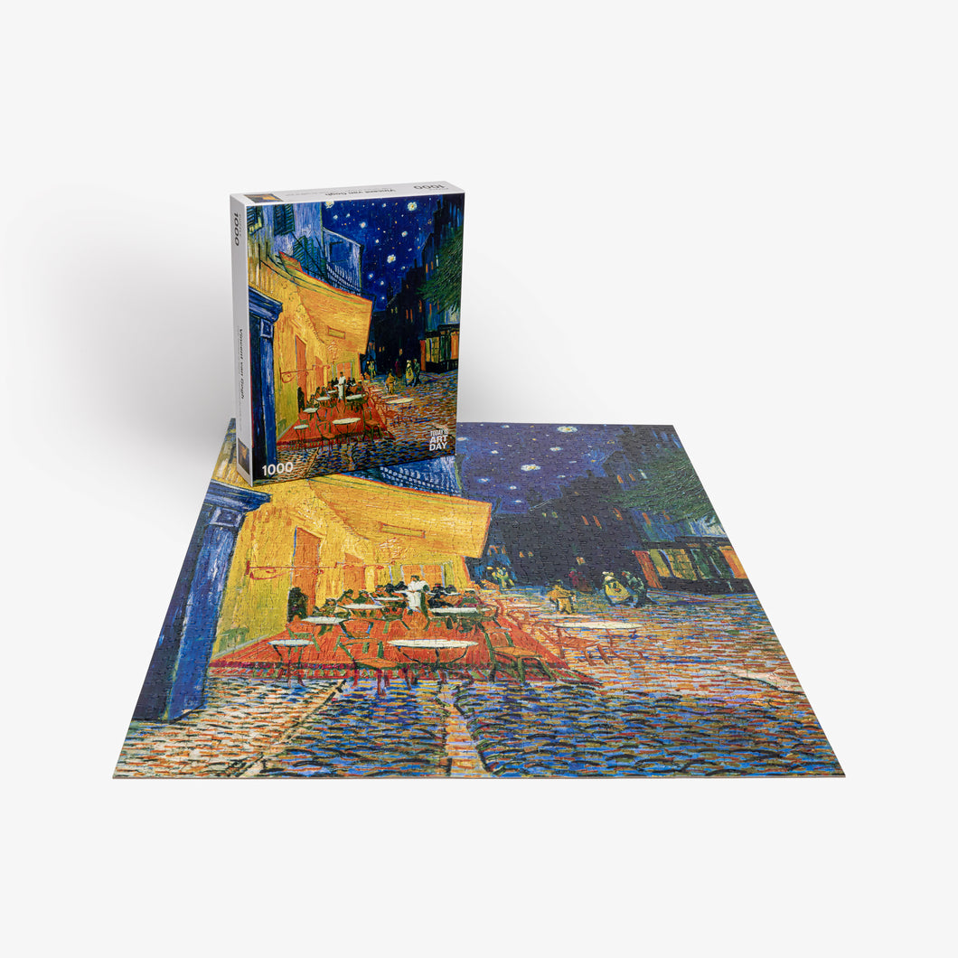 Puzzle 1000 p Art collection - Terrasse de café, le soir / Vincent Van Gogh, Puzzle adulte, Puzzle, Produits