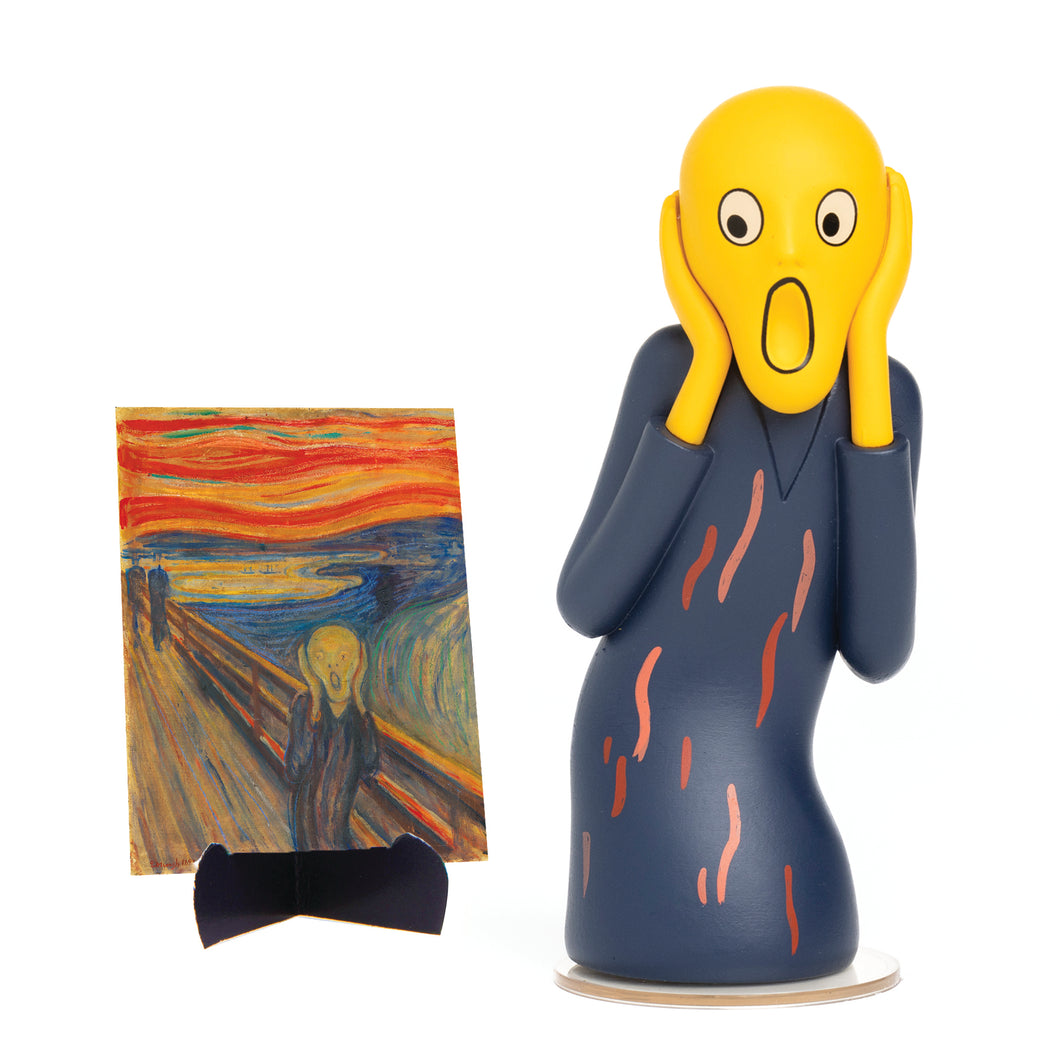 The Screaming Scream Audio Plush Toy Edvard Munch Art Halloween Doll Figure  Soft for sale online