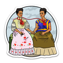 Two Fridas - Sticker