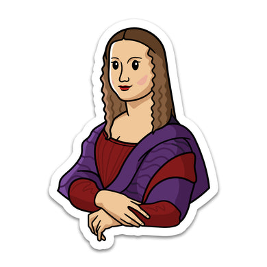 Mona Lisa - Da Vinci - Sticker