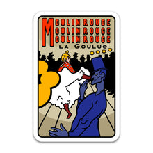 Moulin Rouge : La Goulue - Autocollant