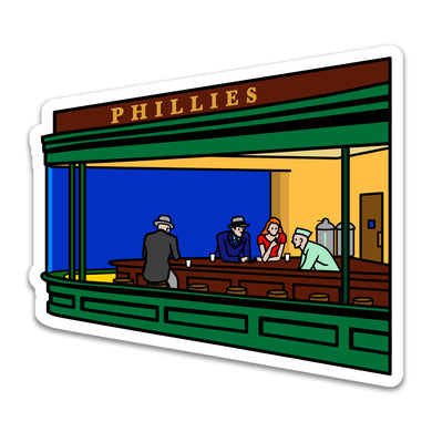 Nighthawks - Autocollant