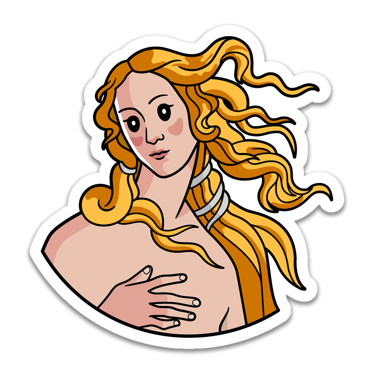 Venus Sticker Birth of Venus - Sticker – Today is Art Day