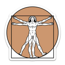 Vitruvian Man - Sticker