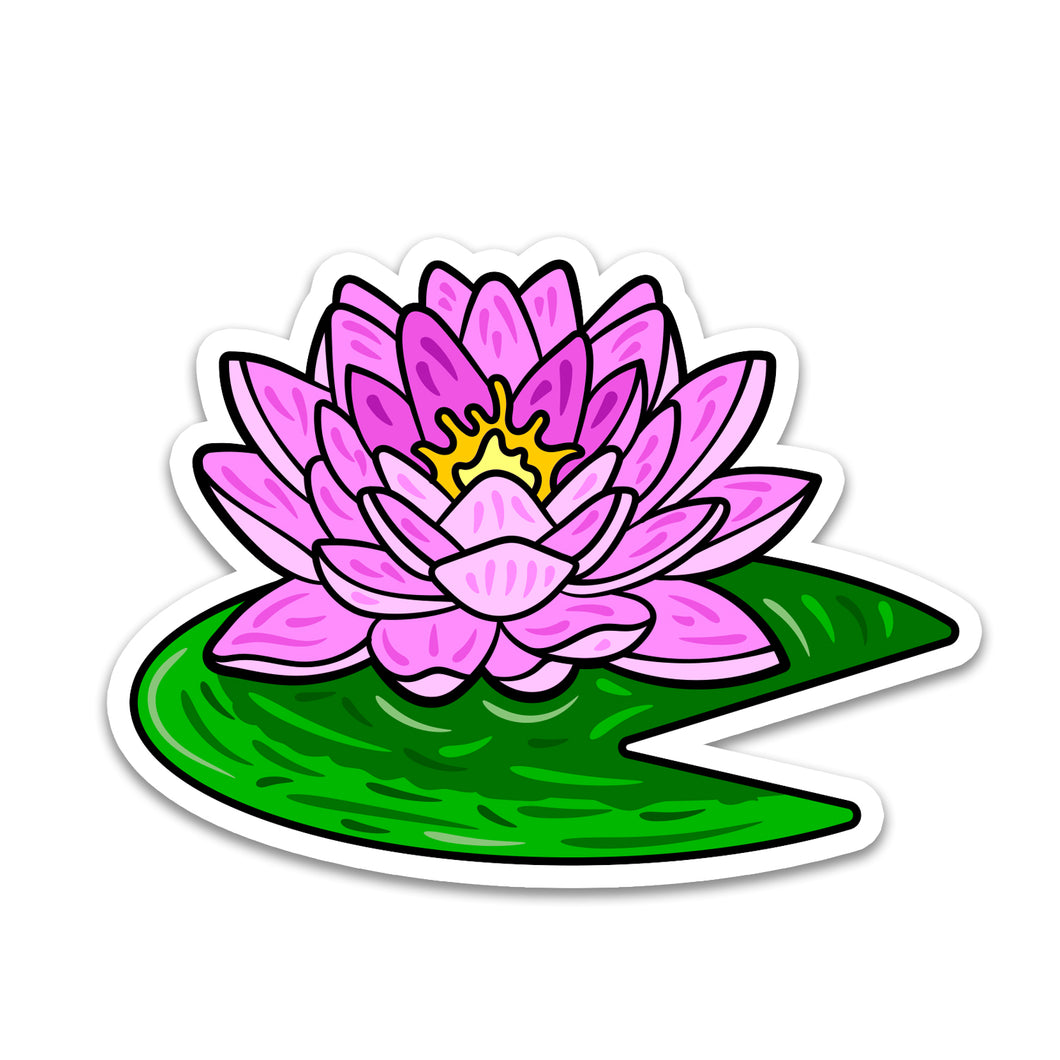 Water Lily - Sticker